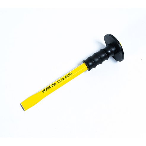 Cincel pala 3/4" x 12" con protector Herragro