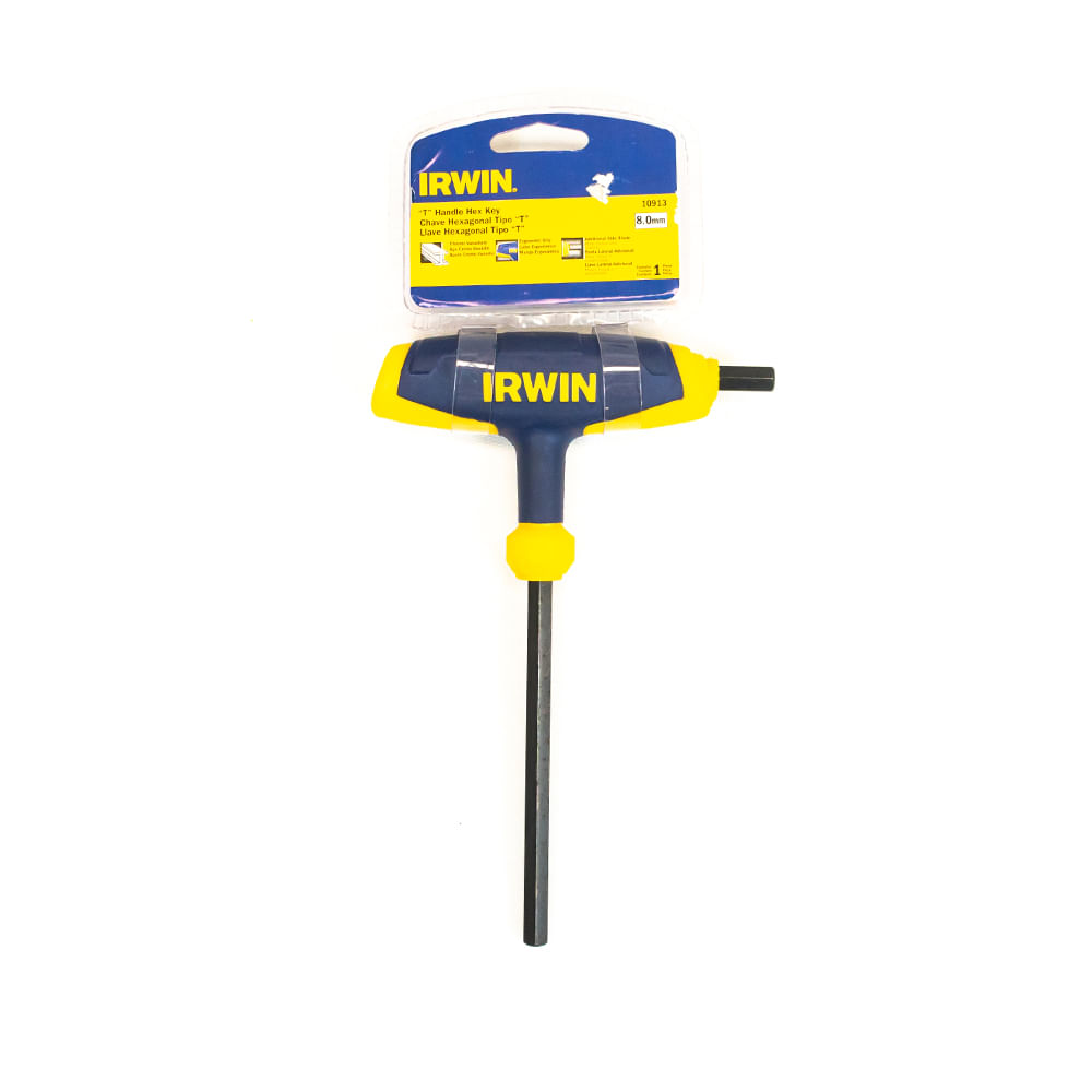 Llave Hexagona Mango En T - Irwin - 8Mmiw10913(6)