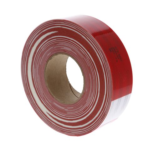 Cinta reflectiva para camión 32.5cm x 45.7 Blanca/roja 3M