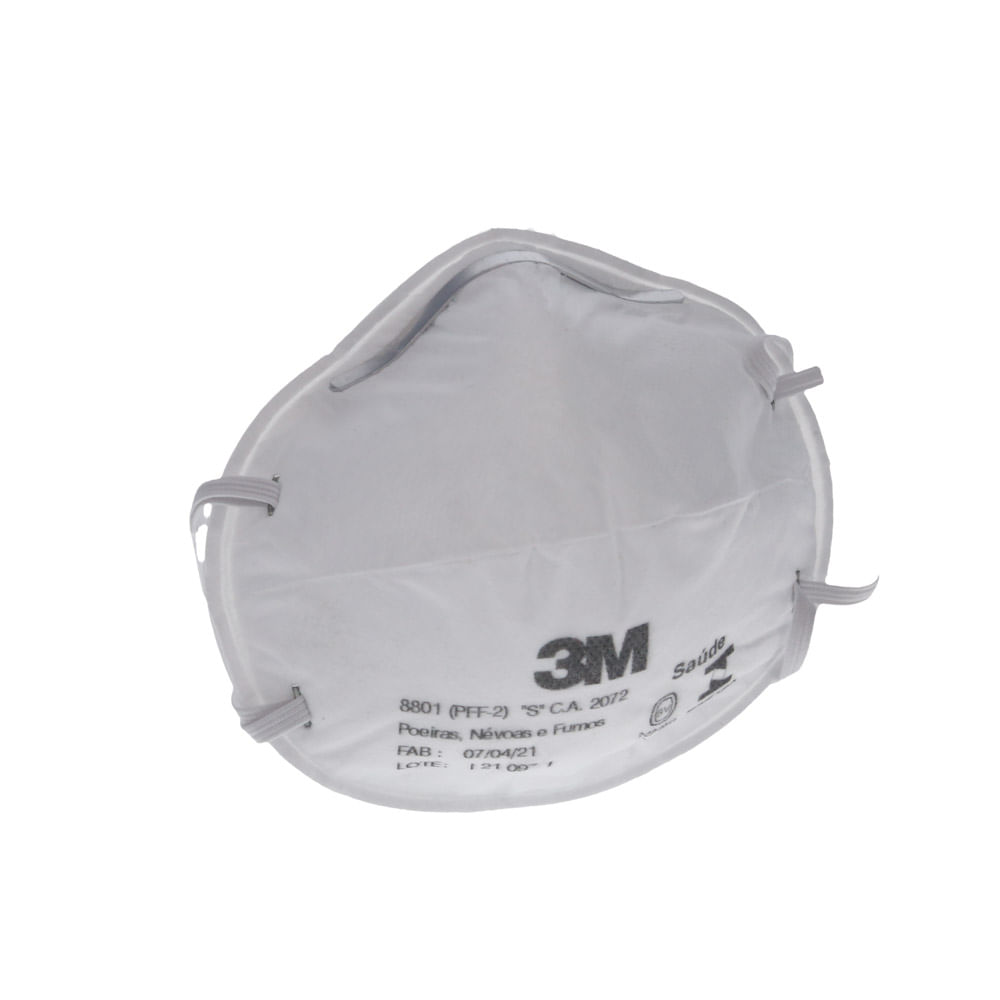 Respirador Desechable Tipo Copa 3M™ 8801