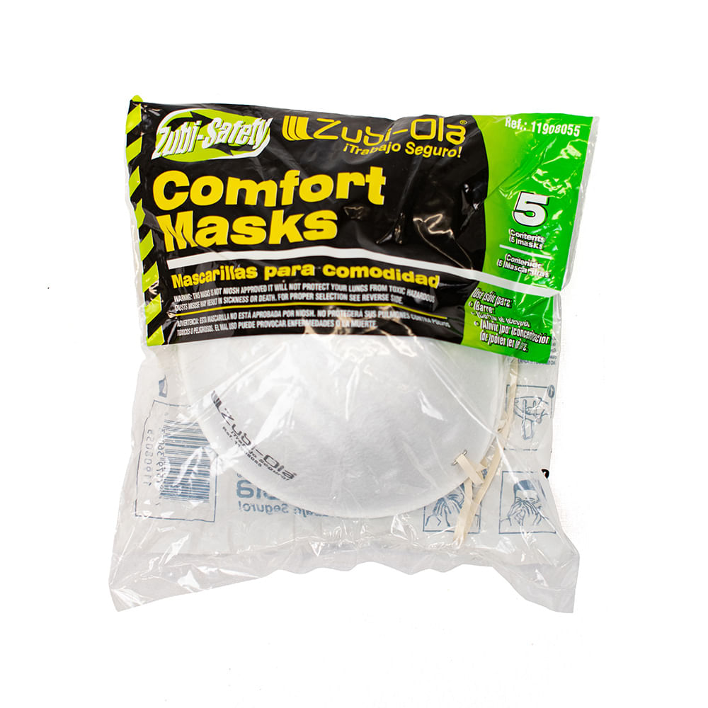 Mascarilla-Zubiola-Termo Desecha. 11908055(Bolsa X 5Un)50(Df