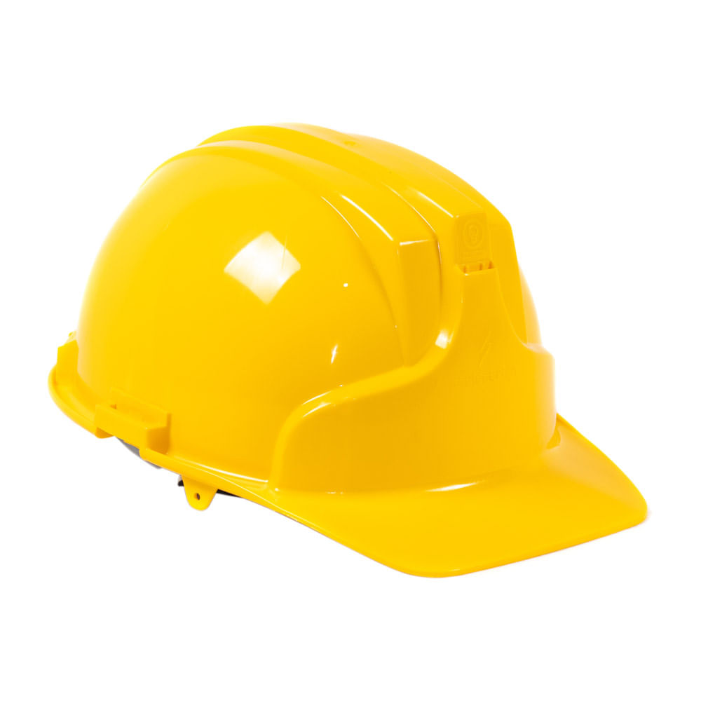 Casco para minero amarillo con tafilete E.P.I. CA-P-D22S