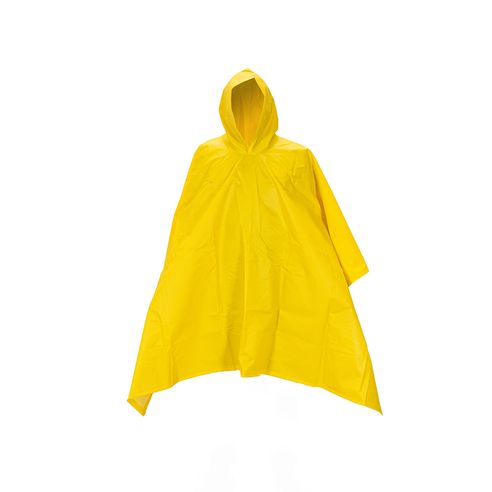 Poncho En Pvc (Capa) C/Capucha Amar 1684Cal 18 30/Mic
