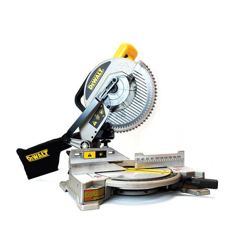 Sierra Ingleteadora Compuesta De 10". 1650W Con Freno Eléctrico Dewalt DW714-B3