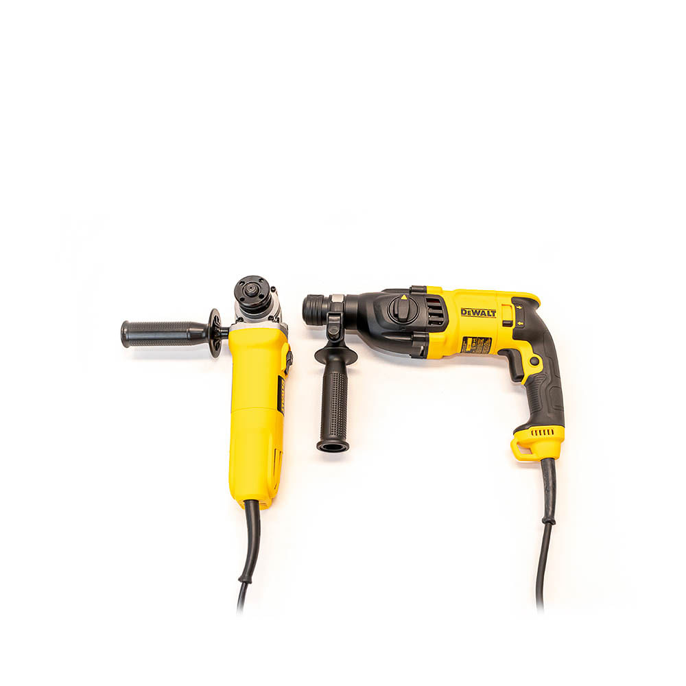 Kit Rotomartillo SDS PLUS De 1" D25133K-B3 + Pulidora Angular de 4-1/2" DWE4010-B3 Dewalt