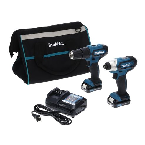 Taladro Perc+Atorn Recarg-Makita-Clx228-3/8"12V+2Bat(20)U