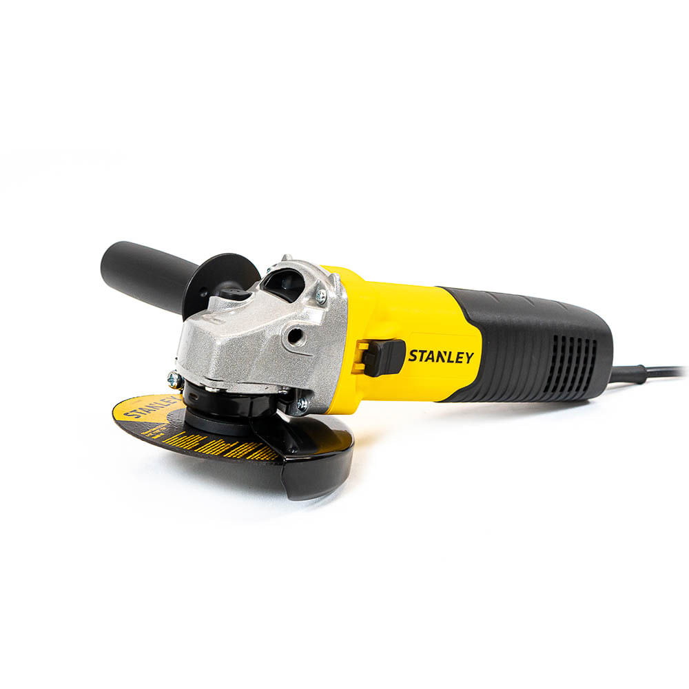 Pulidora Angular De 4-1/2". 710W + 5 Discos + Estuche Stanley STGS7115KD-B3