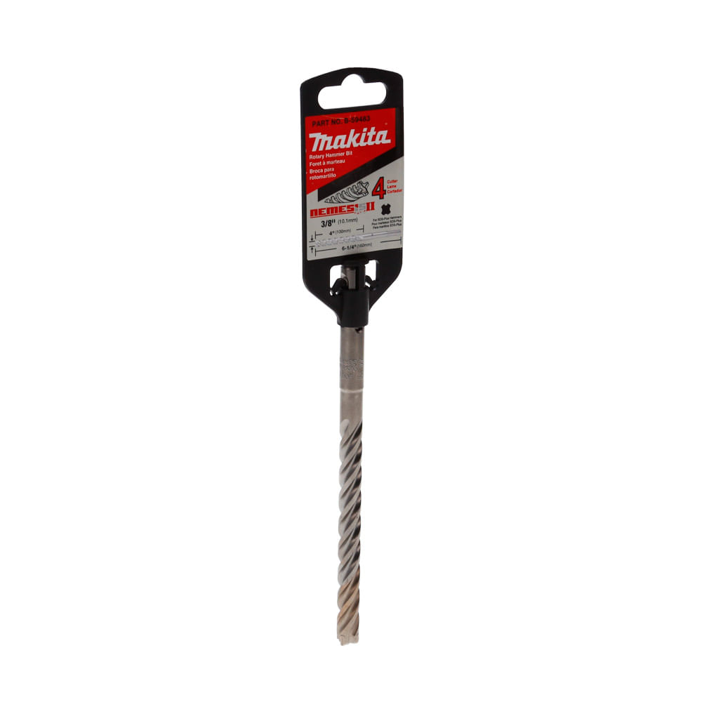 Broca SDS PLUS Nemesis 3/8" x 6 1/4" Makita B-59483