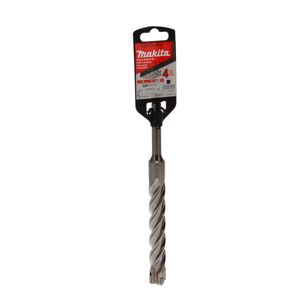 Broca SDS PLUS Nemesis 3/4" x 8" Makita B-59645