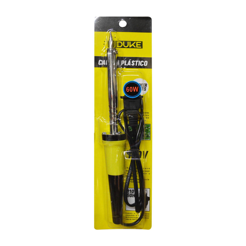 Cautín Fino 60w Amarillo HT70116 Uduke