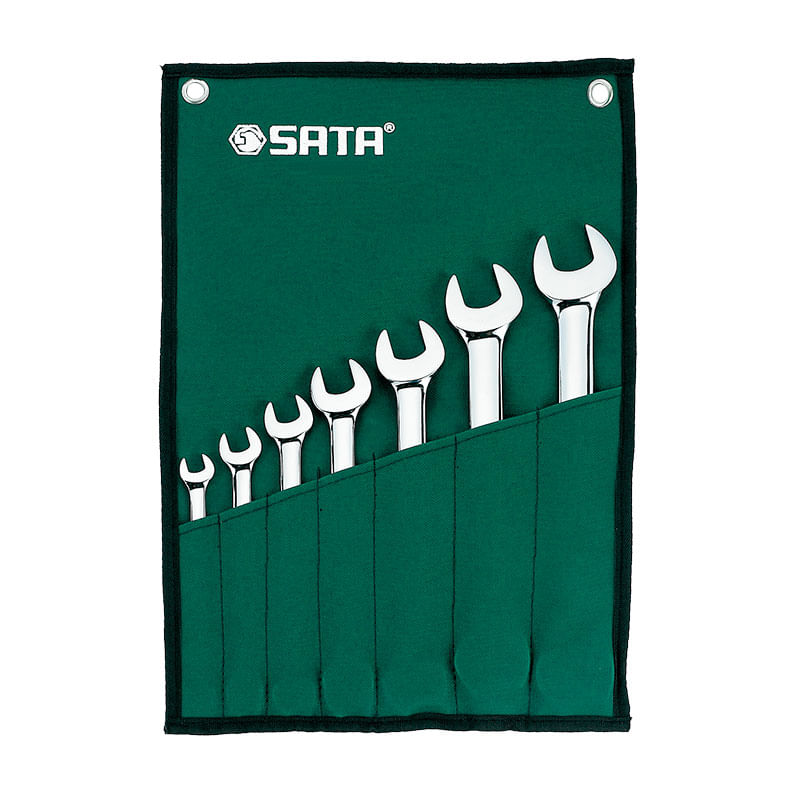 Juego De Llaves Boca Fija 6 A 21Mm 7 Piezas Sata St09073Sj