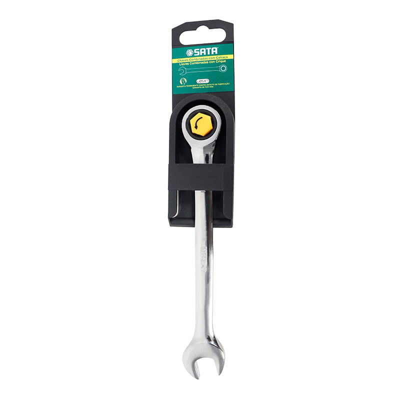 Llave Mixta Con Ratchet de 17mm Sata ST43210ST