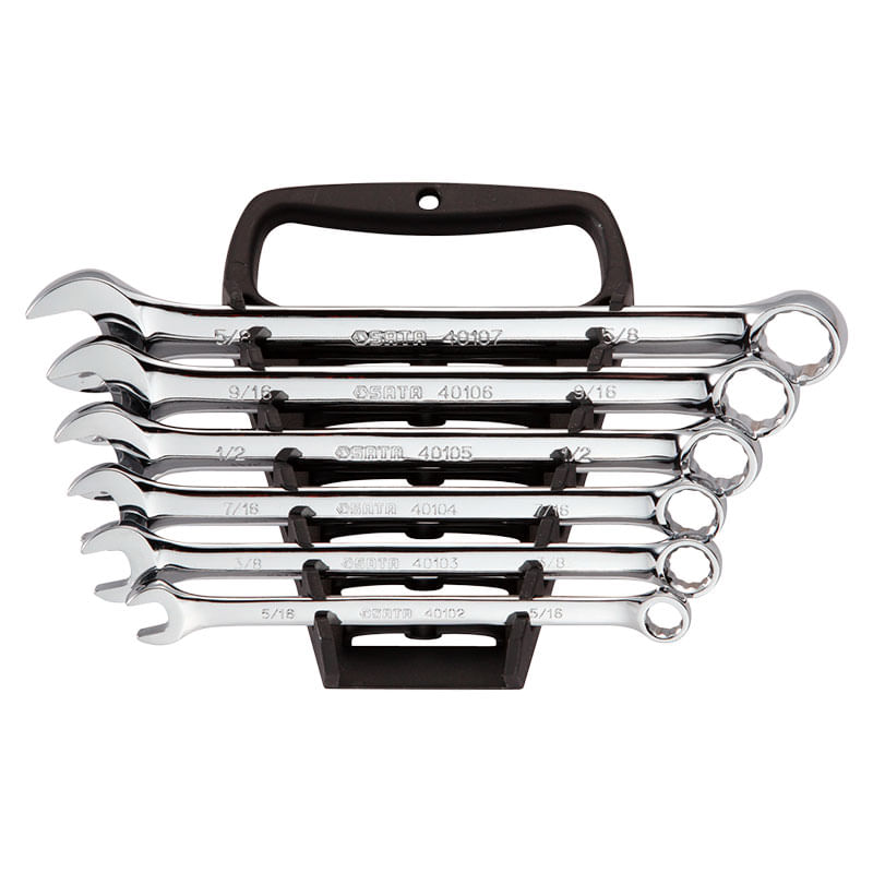 Juego De Llaves Mixtas 5/16 A 5/8" 6 Piezas Sata St09017Sj