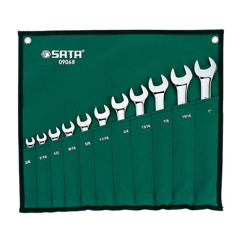 Juego de llaves mixtas 3/8 a 1" 11 piezas Sata ST09068SJ
