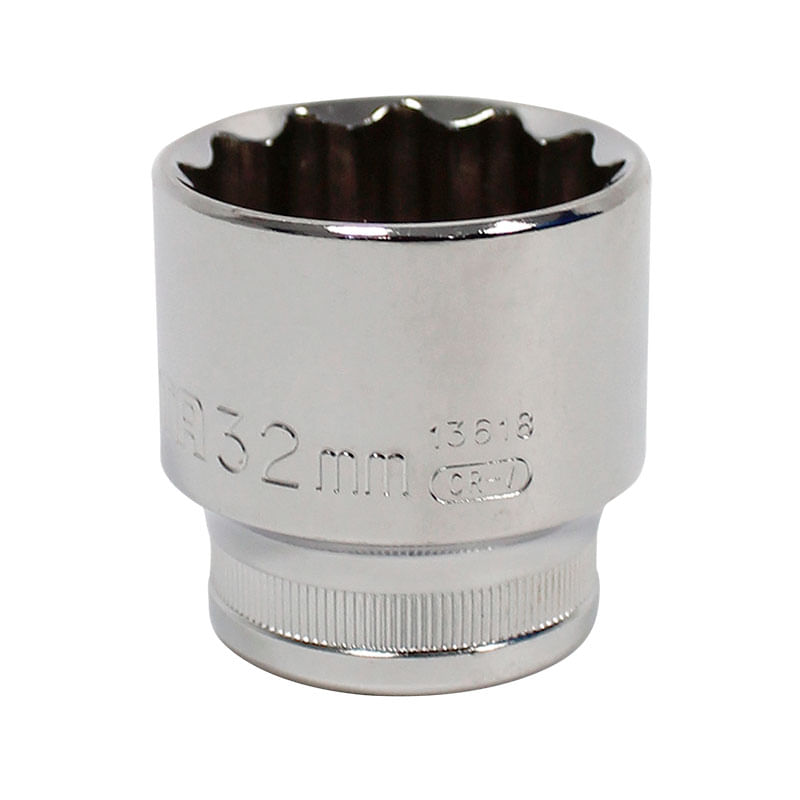 Copa Corta Sata 32 Mm Cuadrante 1/2" 12 Puntas Gl13618Em