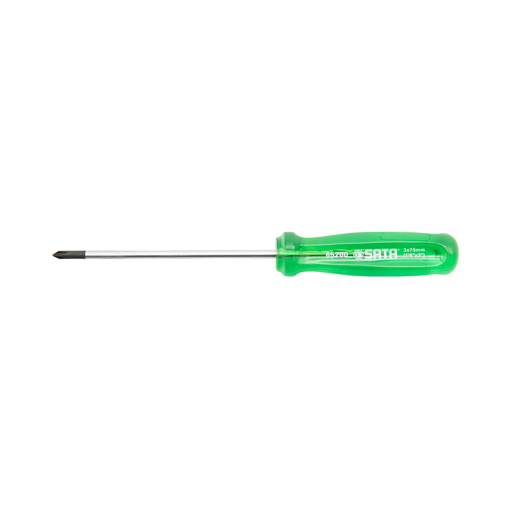 Destornillador De Estrella 1/8 x 3" Sata GL65200EM