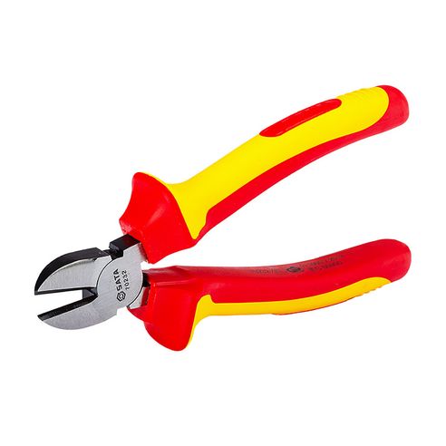 Alicate Aislado 1000V Punta Diagonal 7" Sata St70233st