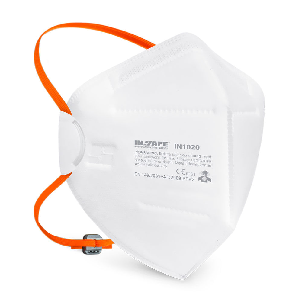 Tapabocas Respirador Quirúrgico de Ajuste Contra Partículas, Resistente a las Salpicaduras