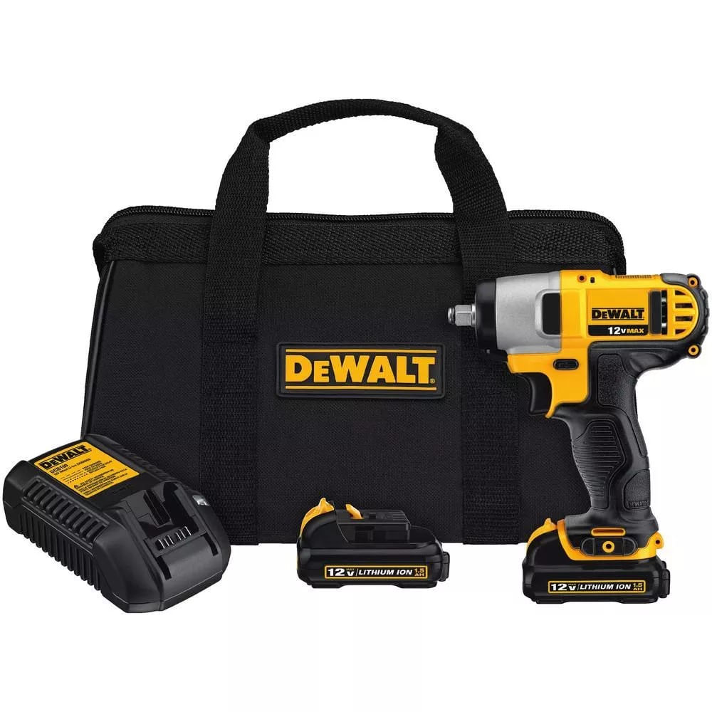 Pistola Llave de Impacto Inalámbrica 3/8" 12V Dewalt Dcf813s2