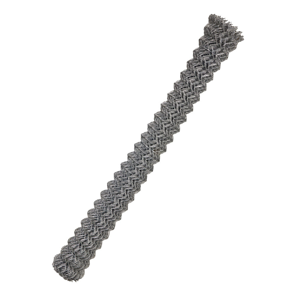 Rollo malla eslabonada 5 x 5 2mt x 10mt calibre 10