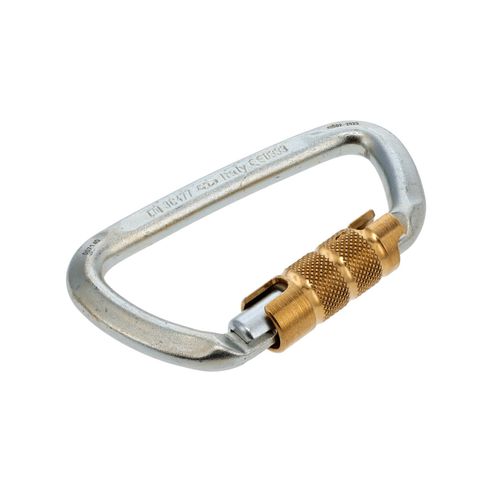 Mosqueton -Climbing- Acero 50Kn Automatico(Ag)