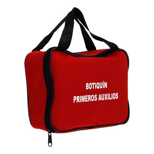 Botiquín vehicular tipo cruz roja 19 x 23 x 8