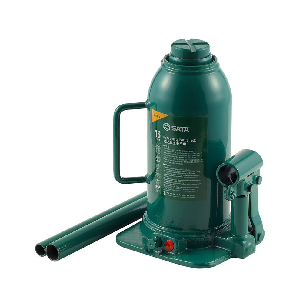Gato Tipo Botella de 16 Toneladas Sata St97807asc