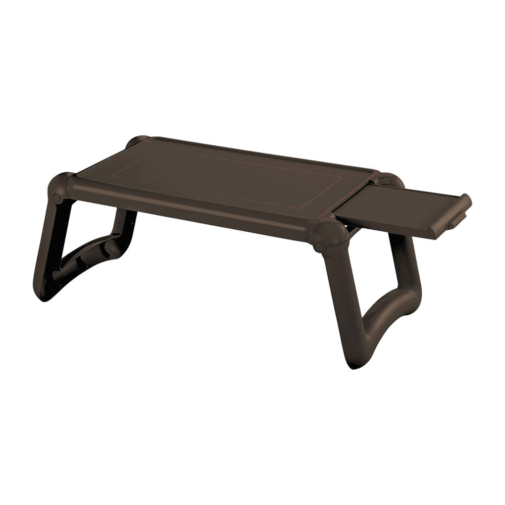 Mesa Portátil Plástica Rimax Color Café