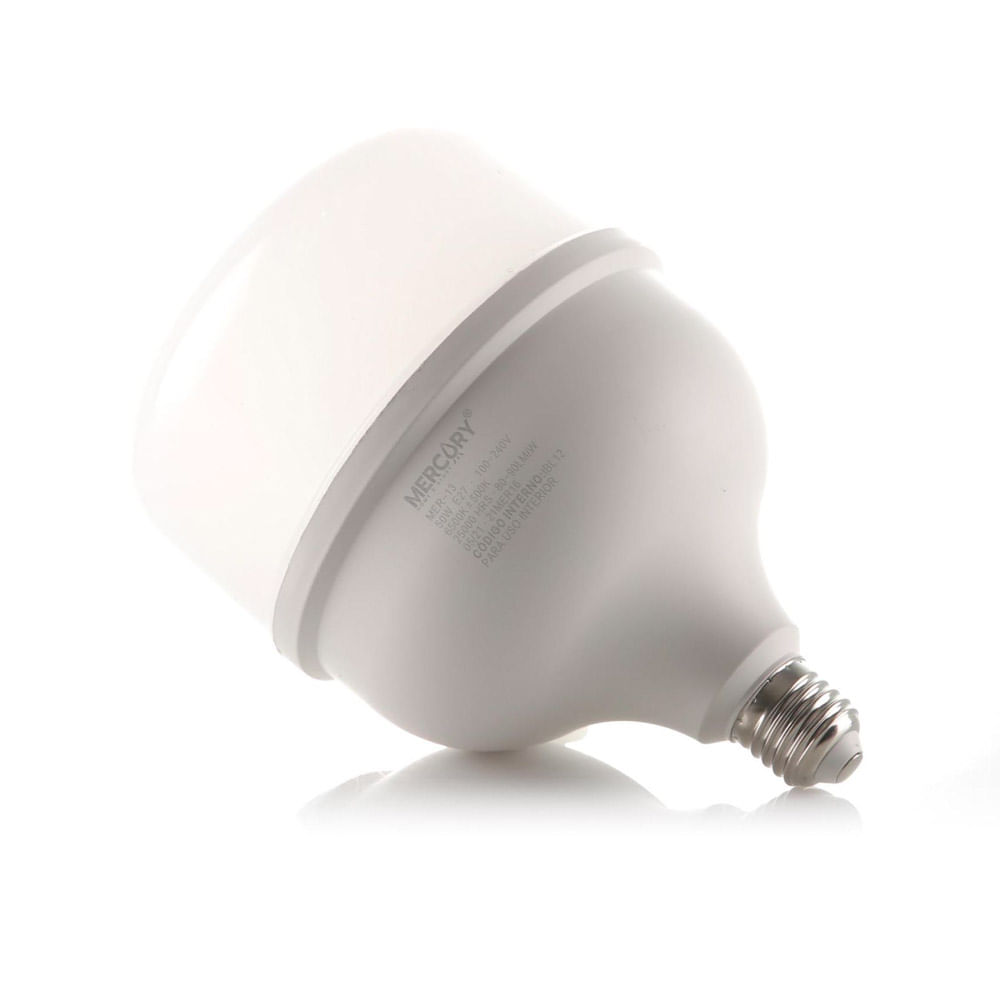 Bombillo Led Mercury 50W Ibl12 E27 Alta Potencia Luz Blanca