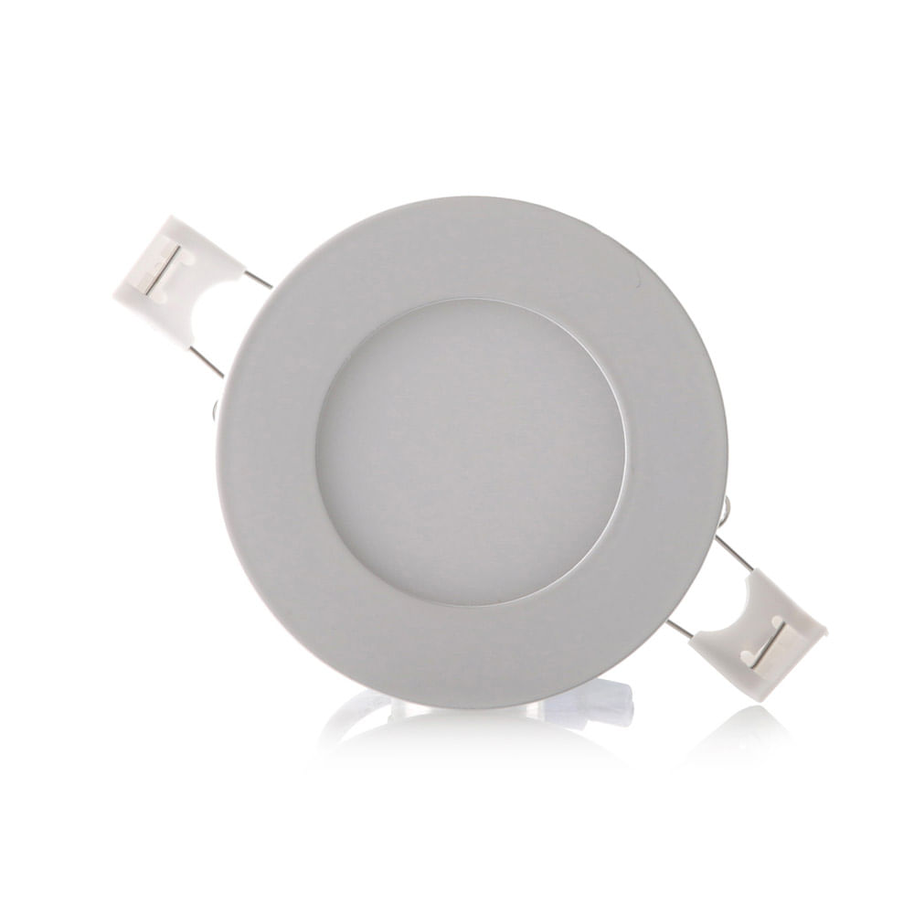 Panel Led Mercury Redondo 3W Incrustar Luz Blanca Ipl01