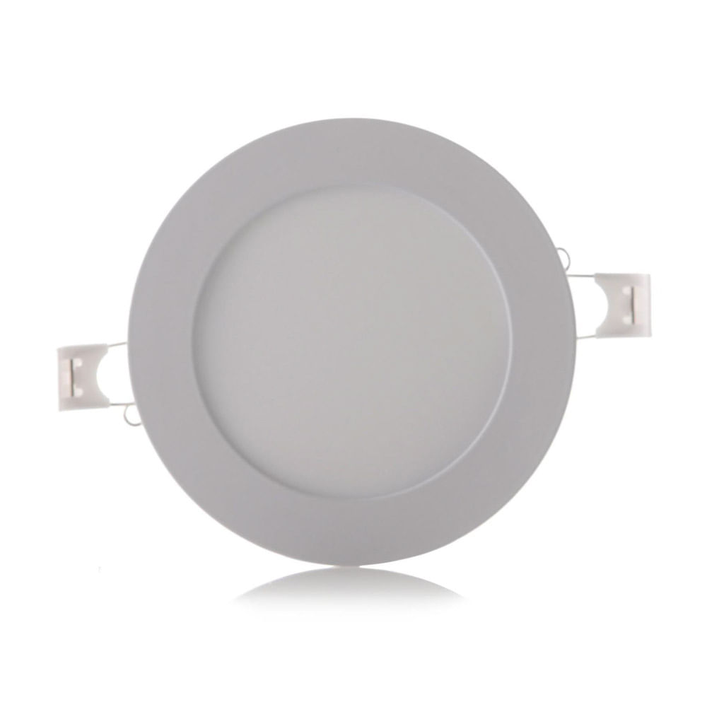 Panel Led Mercury Redondo 6W Incrustar Luz Blanca Ipl03