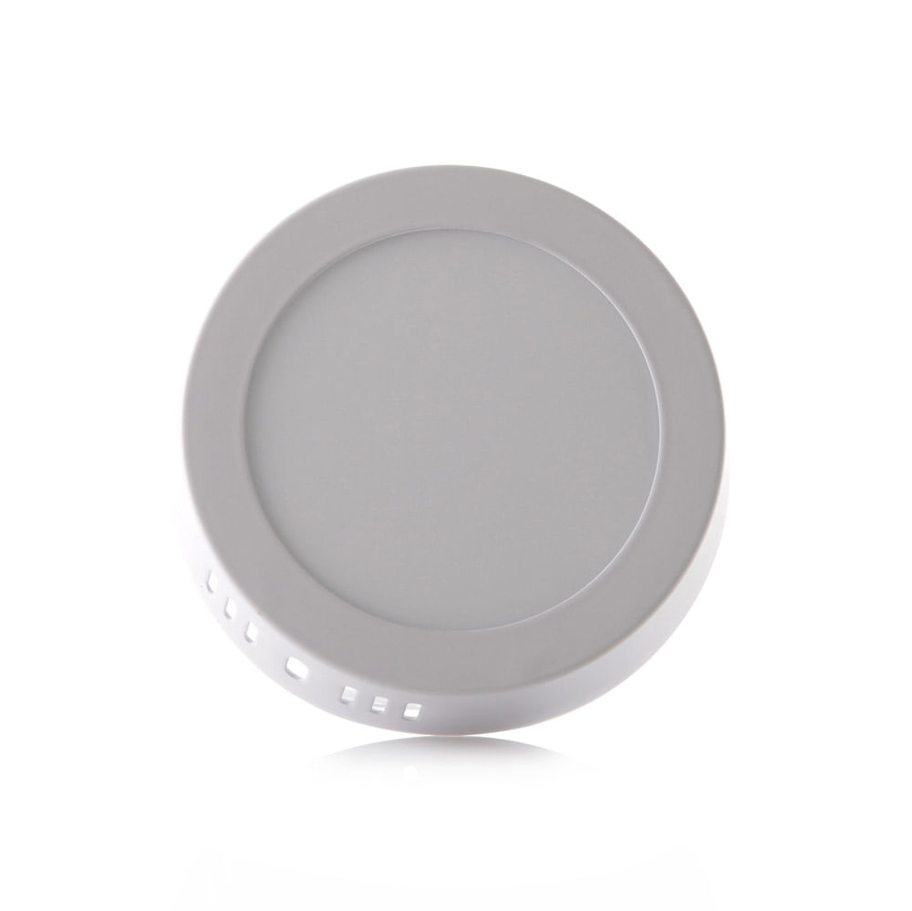 Panel Led Mercury Redondo 6W Sobre Poner De Luz Blanca Ipl21