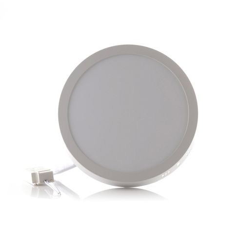 Panel Led Mercury Redondo 18W Sobreponer Luz Blanca Ipl23