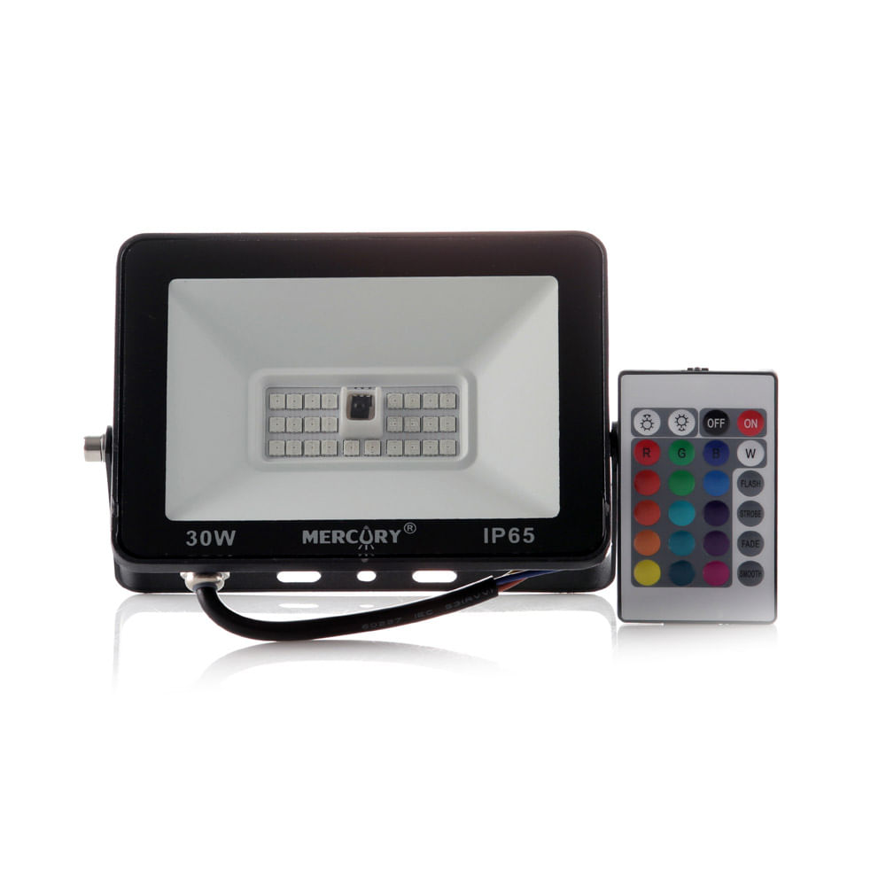Reflector Led Mercury 30W  Irl07 Rgb Con Control 85 265V
