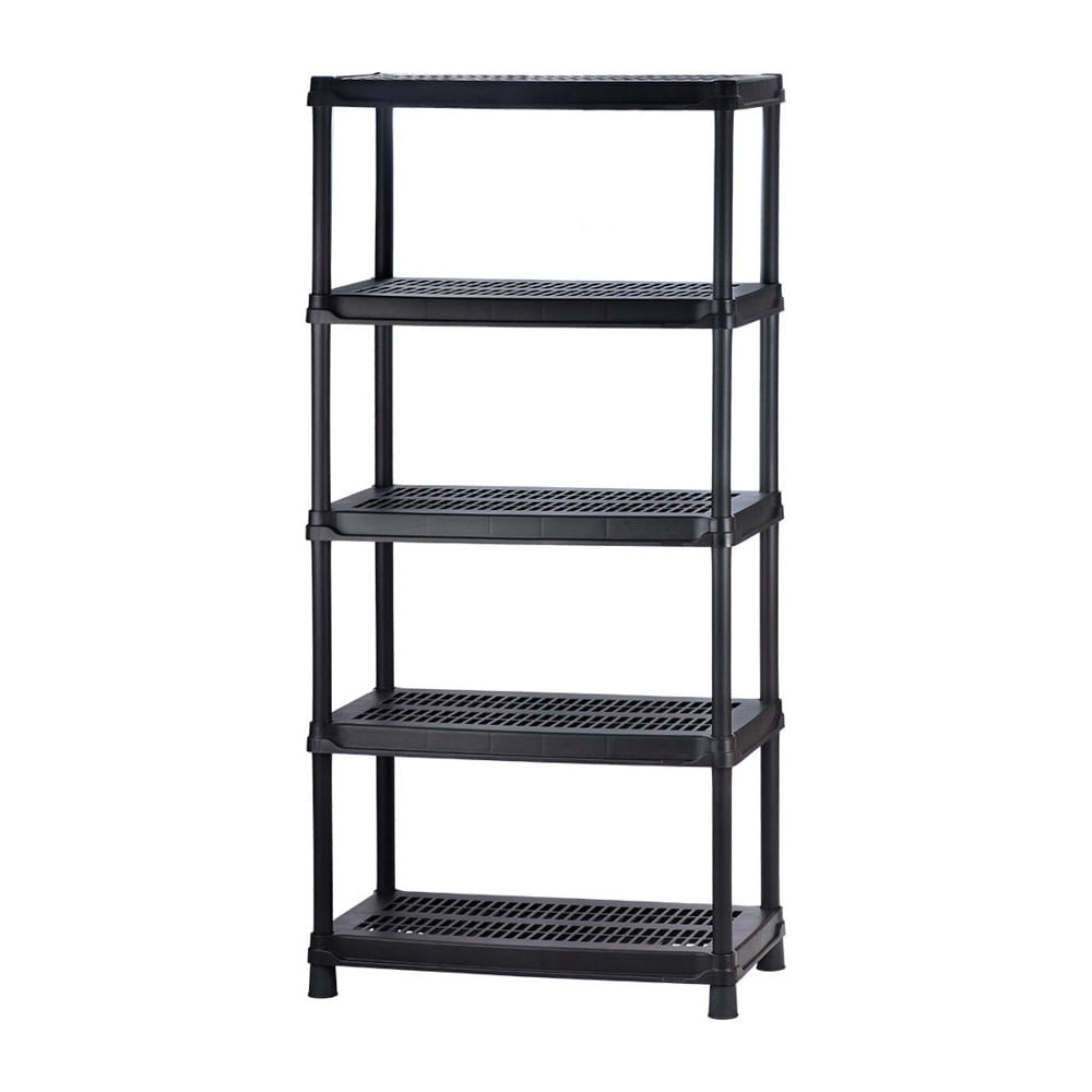 Estanteria Ventilada Rimax 8016 5 Niveles Negra