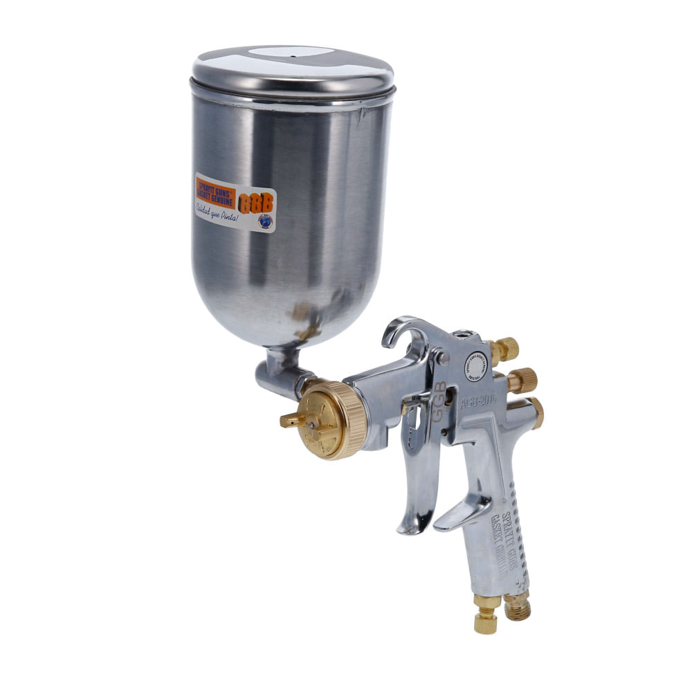 Pistola -Aerografo- -Ggb- Agb2010 600Mmmetal (Gravedad)