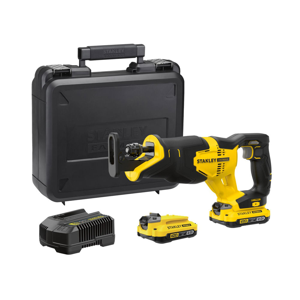 Sierra Sable Stanley Recarg Scr300D2K B3 20V 2Bat 2Amp+Carg.
