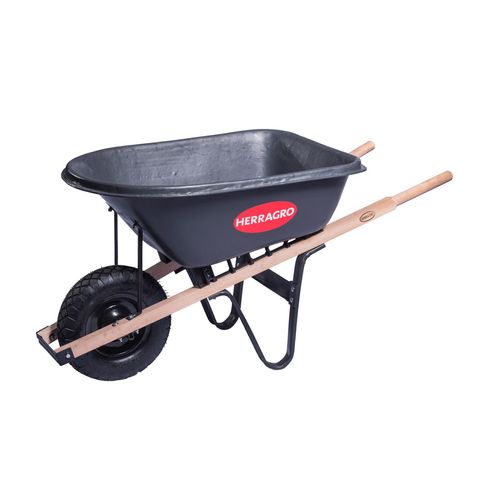 Carretilla 6 pies polietileno desarmado Herragro