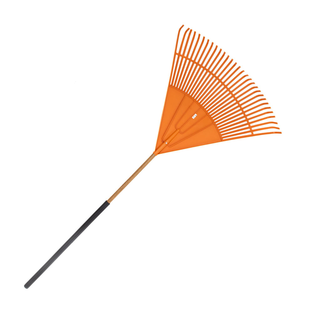 Escoba plástica de 30 dientes con mango Truper