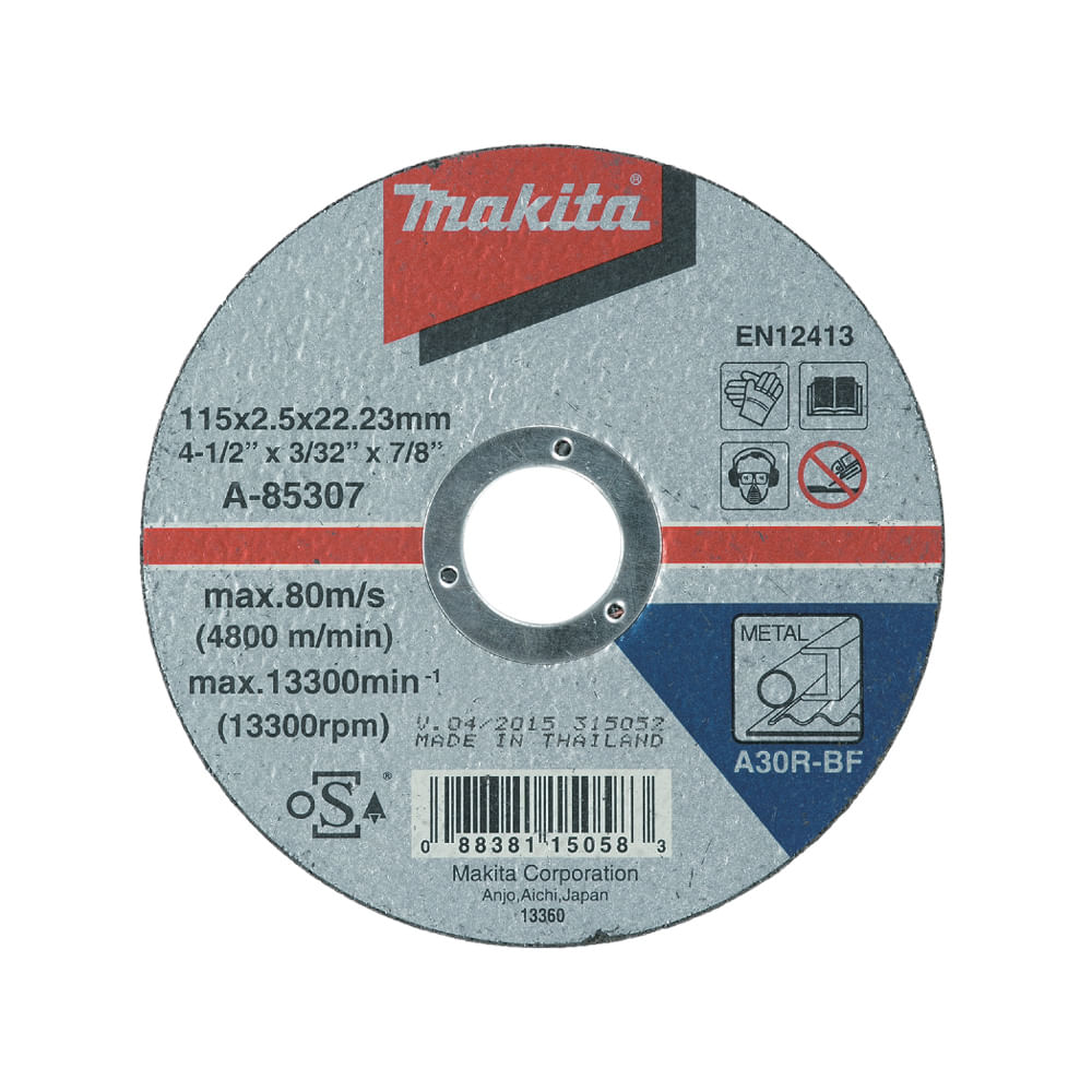 Disco Makita 9X3/32X7/8 D-20921 -Metal(50)