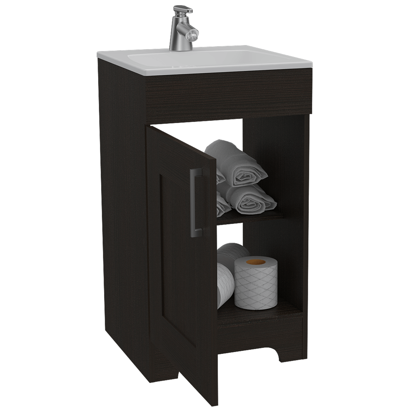 Mueble lavamanos Barcelona 2 RTA Wengue