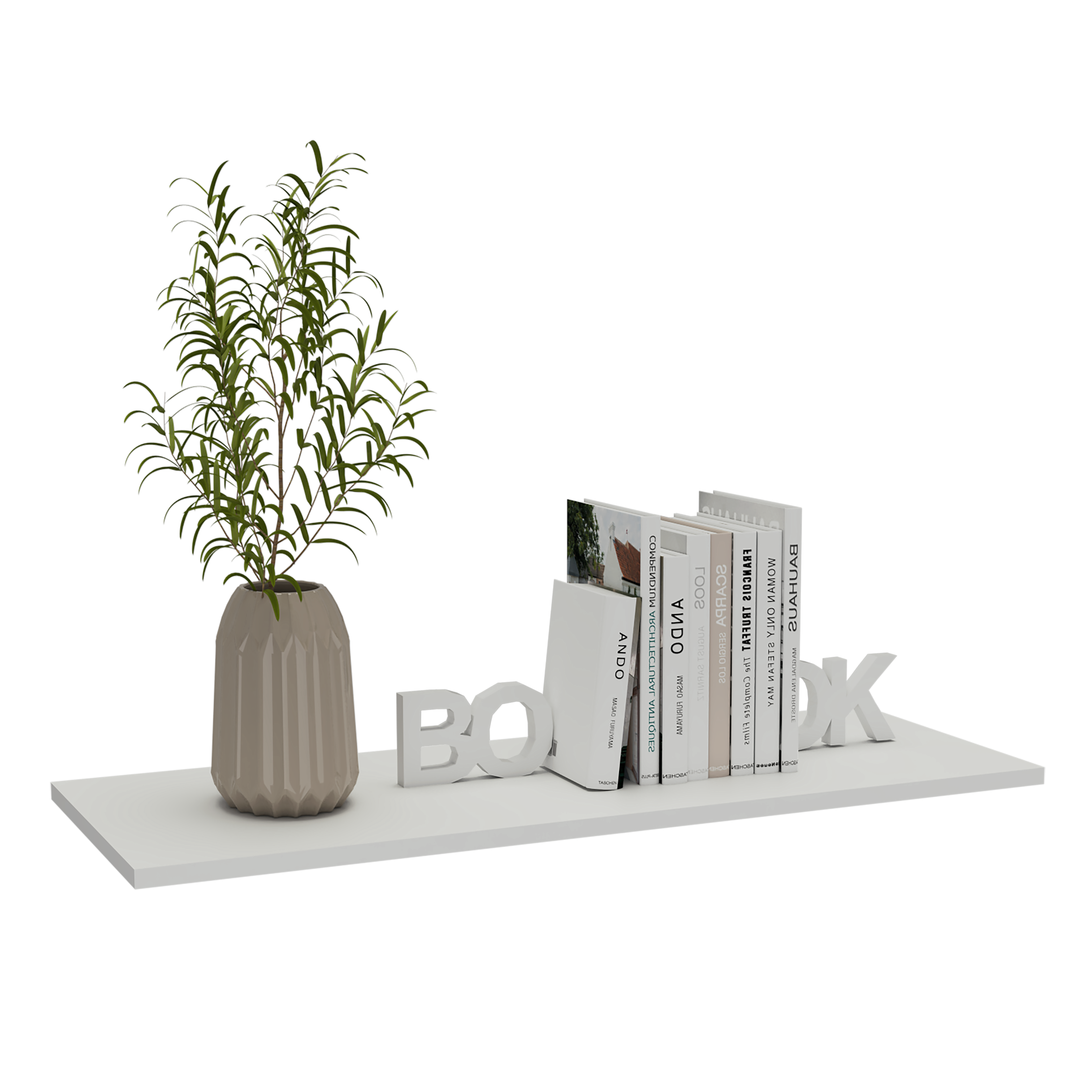 Set X 6 Entrepaño Organizador 80 RTA Blanco