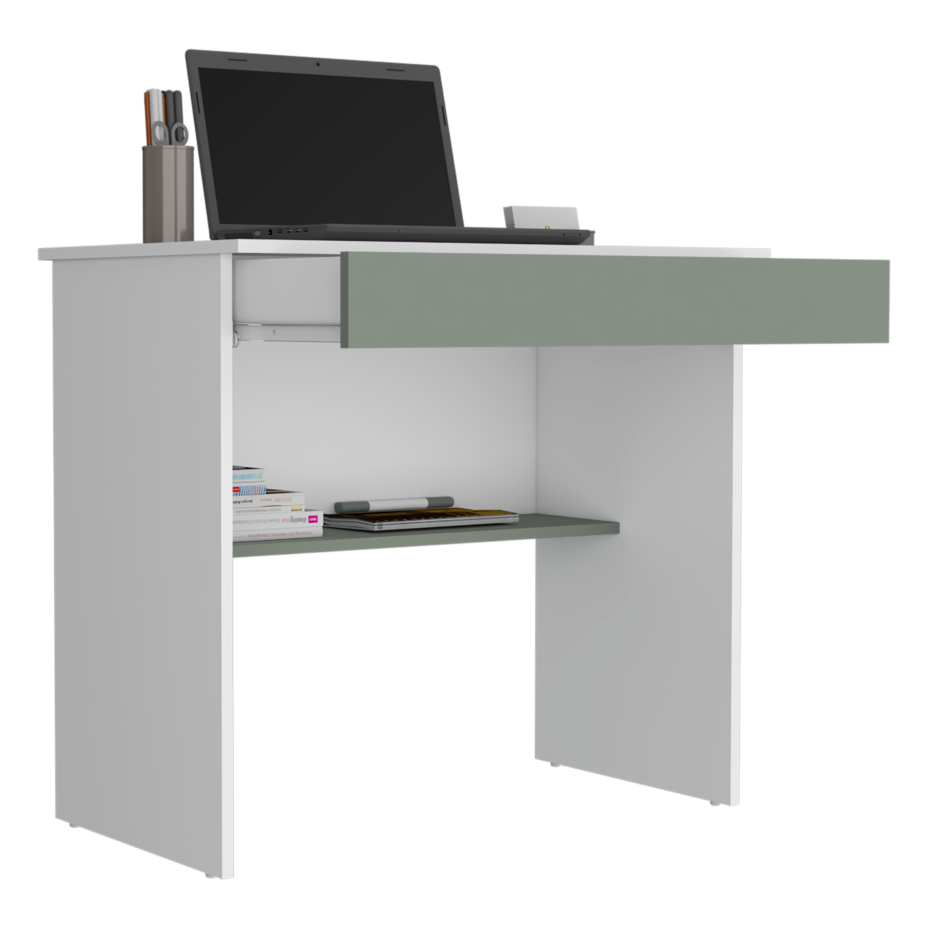 Escritorio Ohio Z80 Cajon RTA Blanco Agave