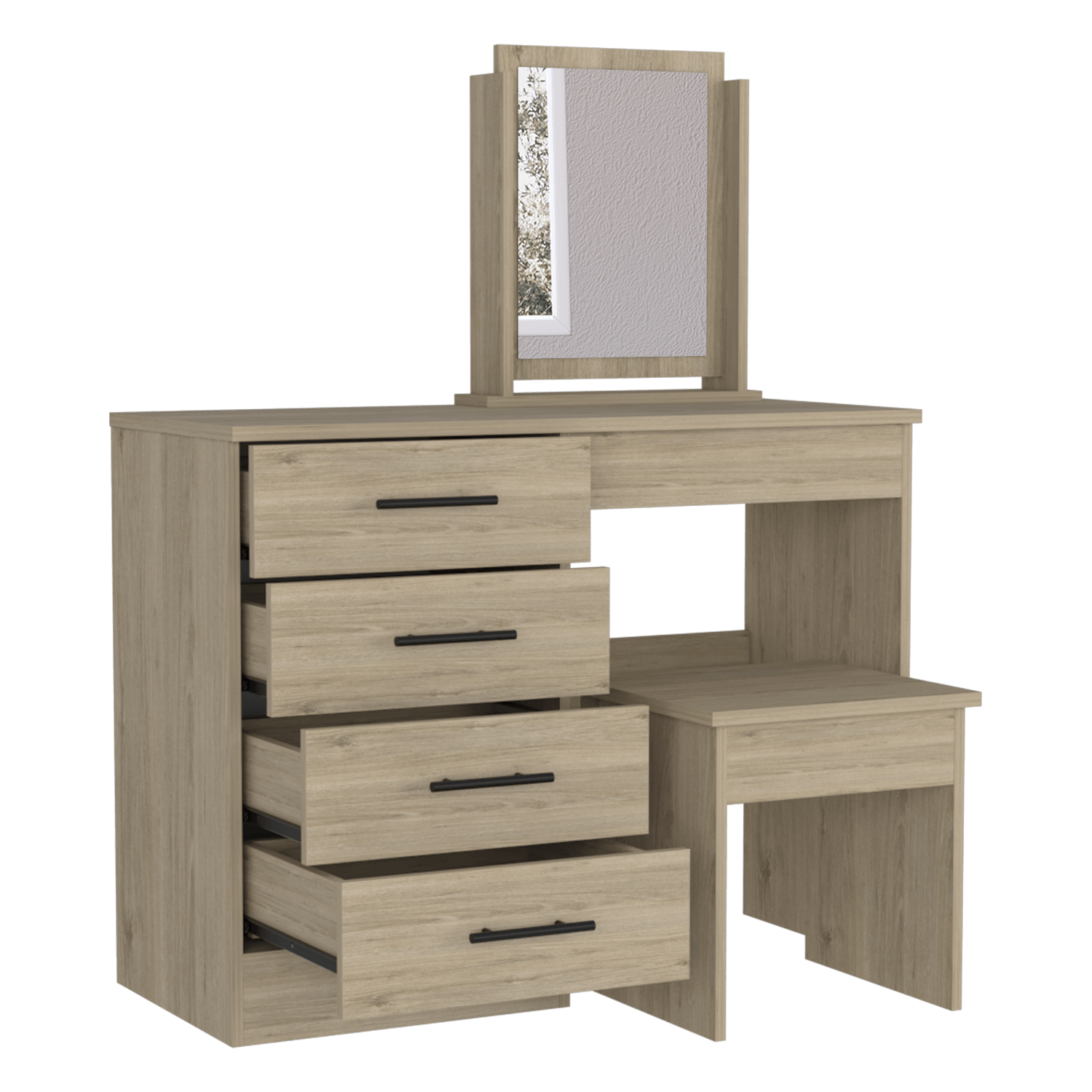 Mueble Tocador Kaia RTA Rovere + Blanco