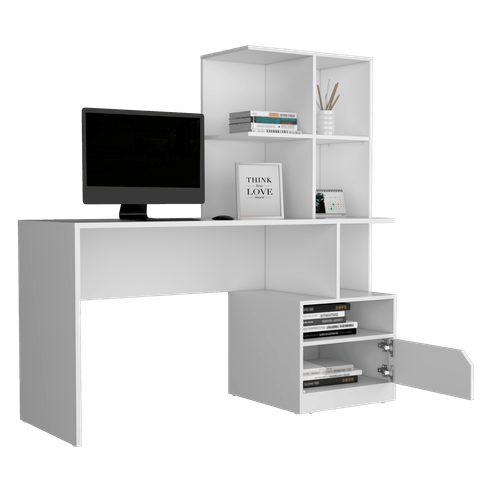 Escritorio Biblioteca Alito RTA Blanco