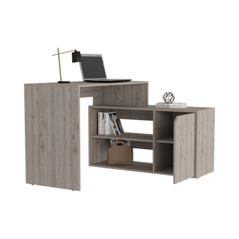 Escritorio Esquinero en L Rennes RTA Ceniza