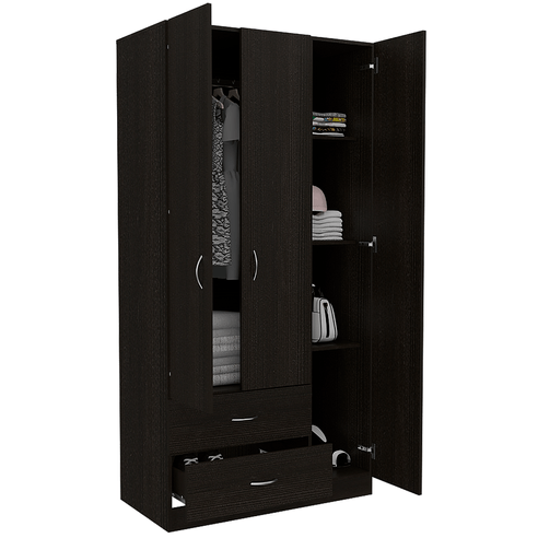 Closet Austral Tres puertas RTA Wengue