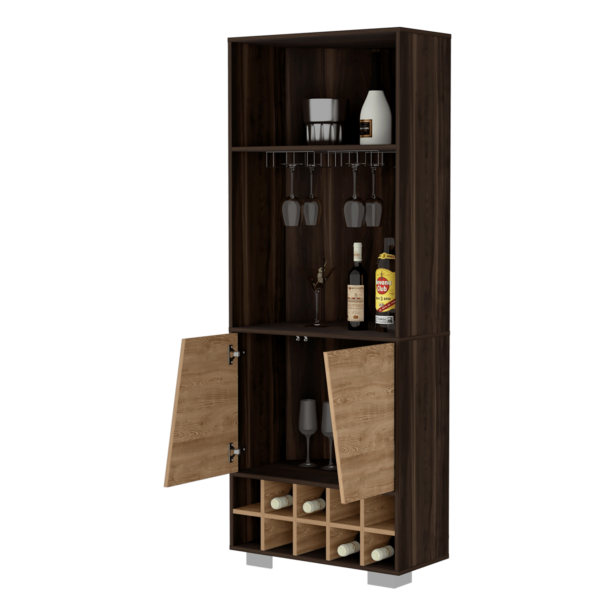 Bar Esquinero Fraktal 180X68 RTA Habano Miel
