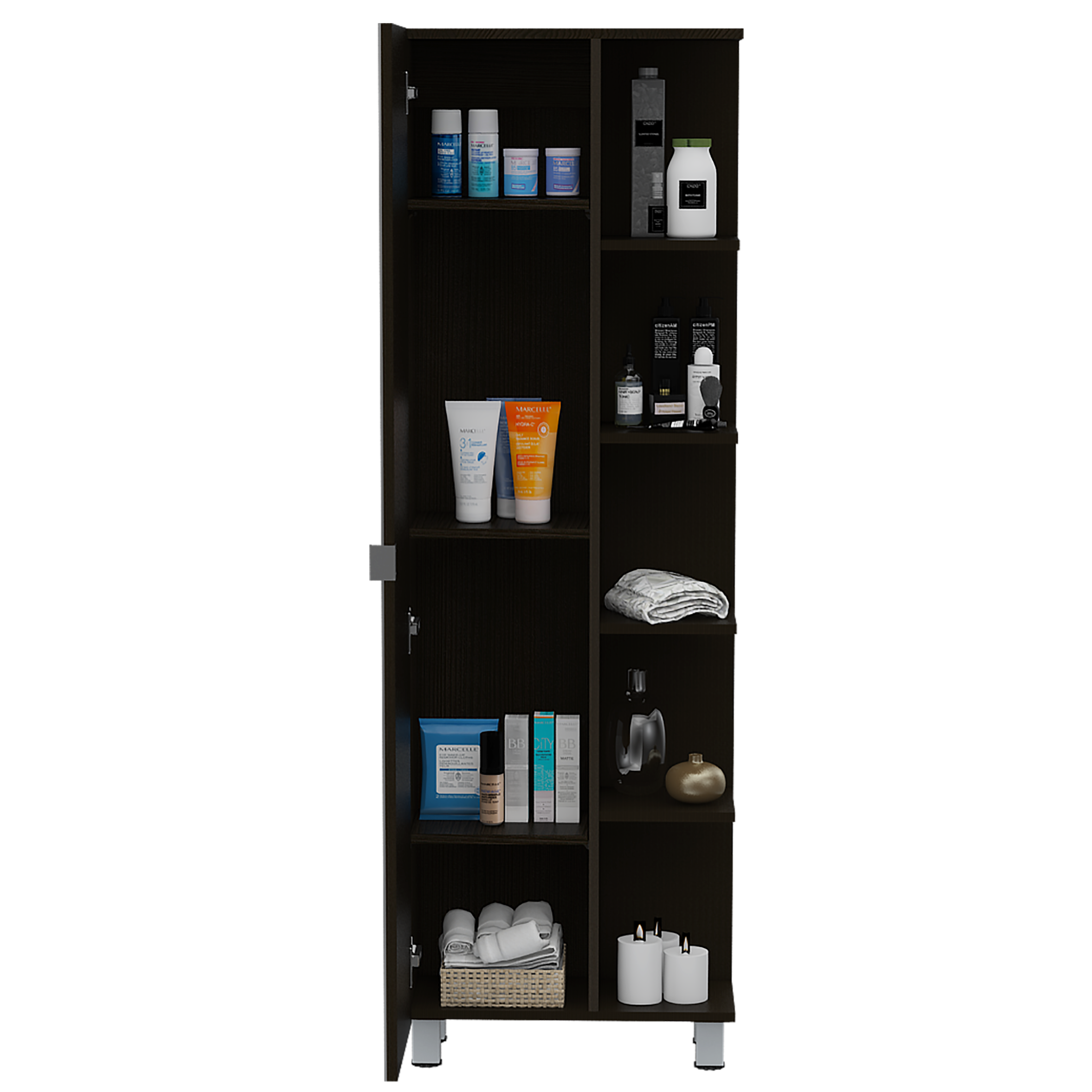 Mueble Esquinero Urano con Espejo RTA Wengue ZF
