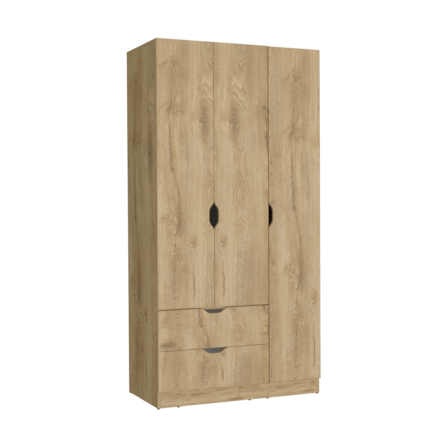 Armario Basilea Mainstays Macadamia Blanco